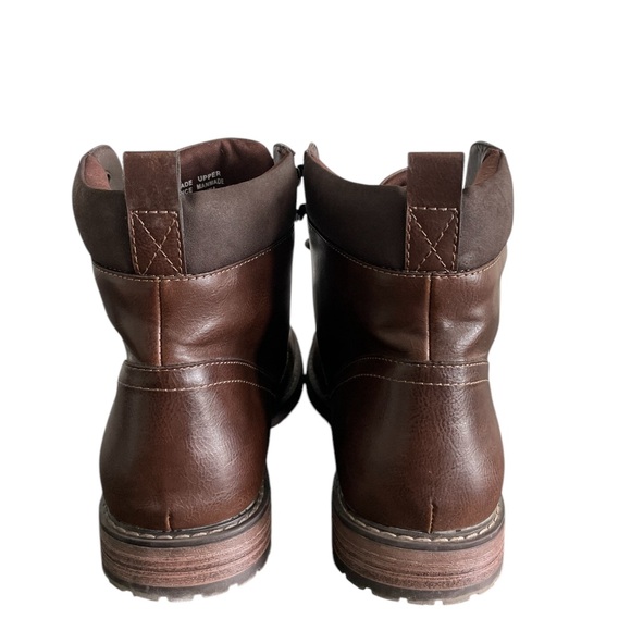 Club Room Men's Westin Lace-Up Boots Tan Size 12 - Picture 4 of 6